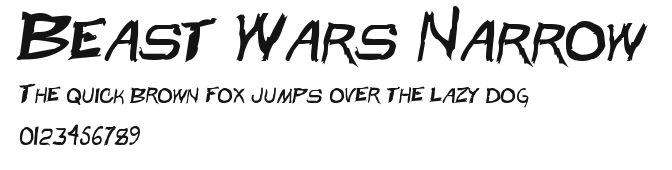 Beast Wars Narrow.ttf
