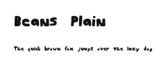 Beans Plain.ttf