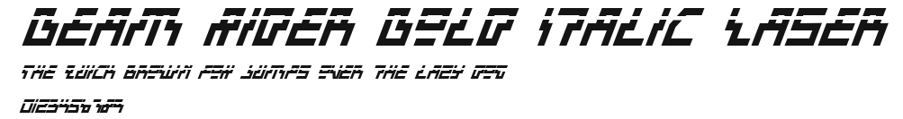 Beam Rider Bold Italic Laser.ttf