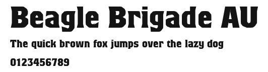 Beagle Brigade AU.ttf