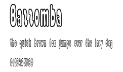 Bazzomba.ttf