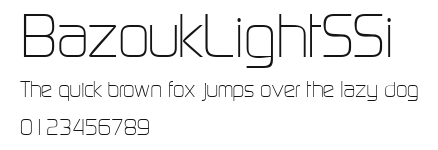 BazoukLightSSi.ttf