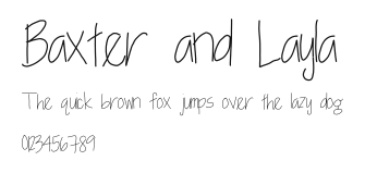 Baxter and Layla.ttf