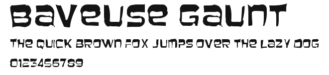 Baveuse Gaunt.ttf