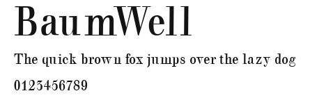 BaumWell.ttf
