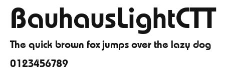 BauhausLightCTT.ttf