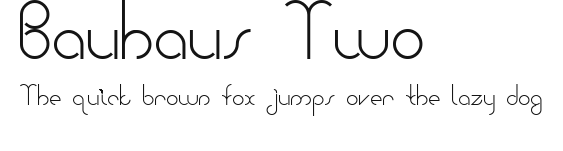 Bauhaus Two.ttf