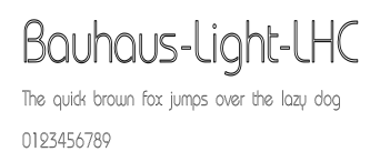 Bauhaus-Light-LHC.ttf