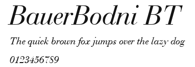BauerBodni BT.ttf