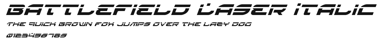 Battlefield Laser Italic.ttf
