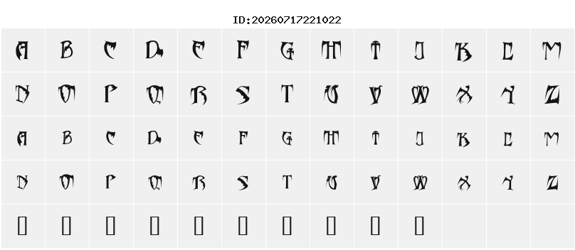 Character Map