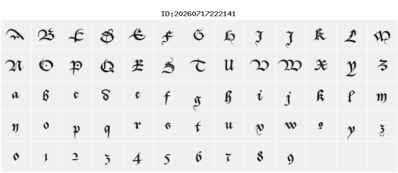 Character Map