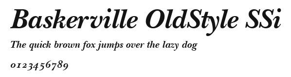 Baskerville OldStyle SSi.ttf