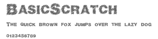 BasicScratch.ttf