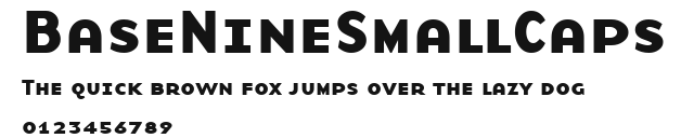 BaseNineSmallCaps.ttf
