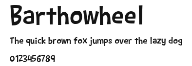 Barthowheel.ttf
