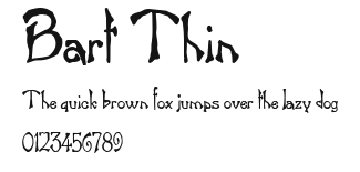 Bart Thin.ttf