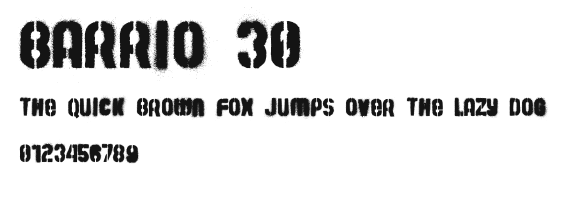 Barrio 30.ttf