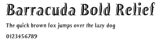 Barracuda Bold Relief.ttf