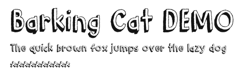 Barking Cat DEMO.otf