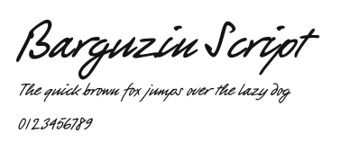 Barguzin Script.ttf