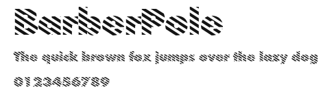 BarberPole.ttf
