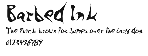 Barbed Ink.ttf