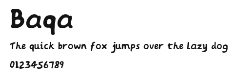 Baqa.otf