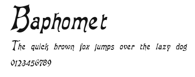 Baphomet.ttf