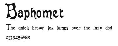 Baphomet.ttf