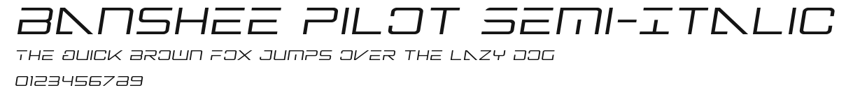 Banshee Pilot Semi-Italic.ttf