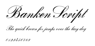 BankenScript.ttf