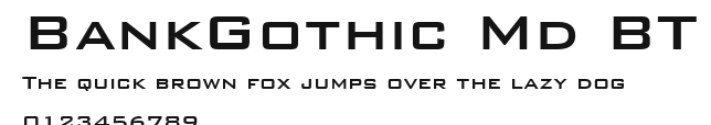 BankGothic Md BT.ttf