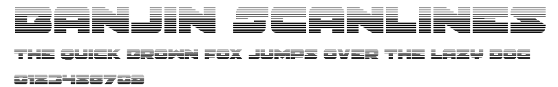 Banjin Scanlines.ttf