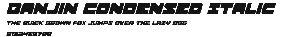 Banjin Condensed Italic.ttf