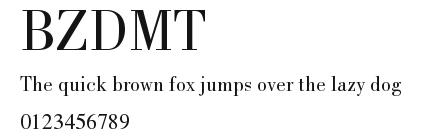 BZDMT.ttf