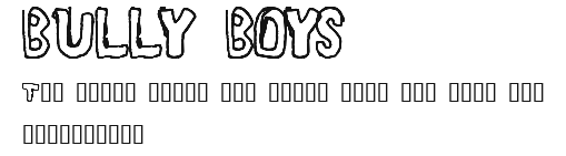BULLY BOYS.ttf