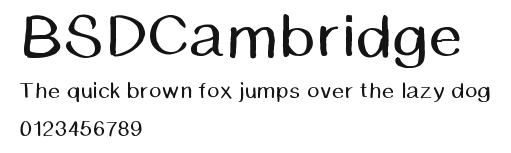 BSDCambridge.ttf