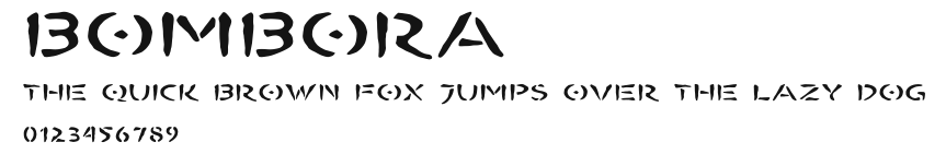 BOMBORA.otf
