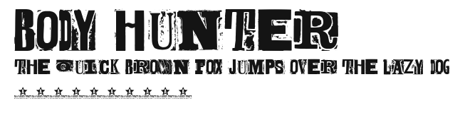 BODY HUNTER.ttf