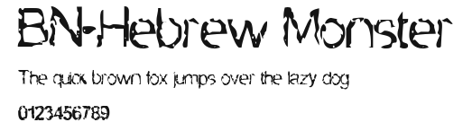 BN-Hebrew Monster.ttf