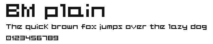 BM plain.ttf