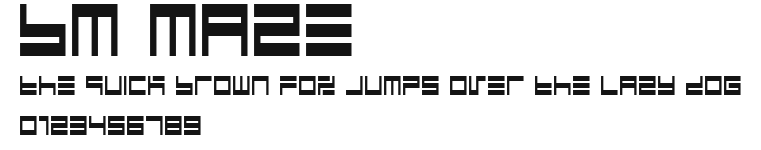 BM maze.ttf