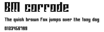 BM corrode.ttf