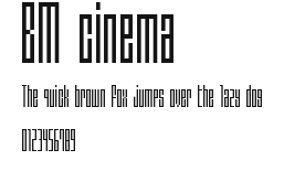 BM cinema.ttf
