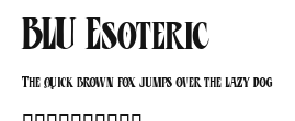 BLU Esoteric.ttf