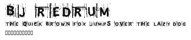 BJ REDRUM.ttf