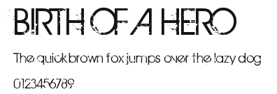 BIRTH OF A HERO.ttf