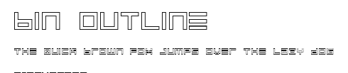 BIN Outline.ttf
