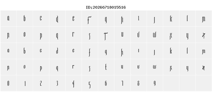 Character Map